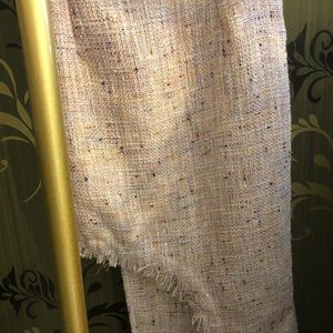 Light Pink Asymmetrical Skirt